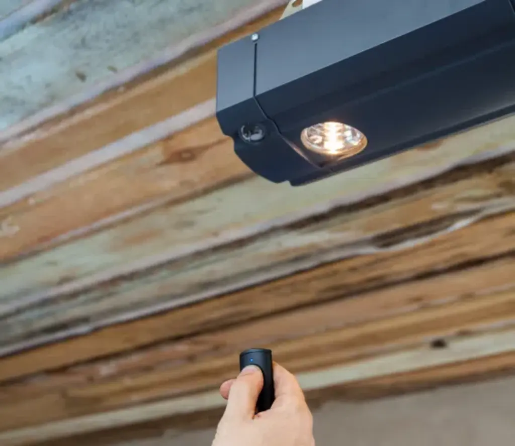 garage door opener remote with led light