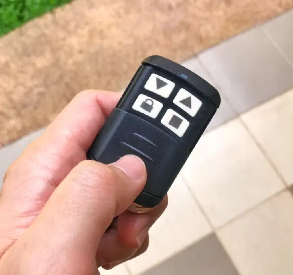 garage door remote configuration