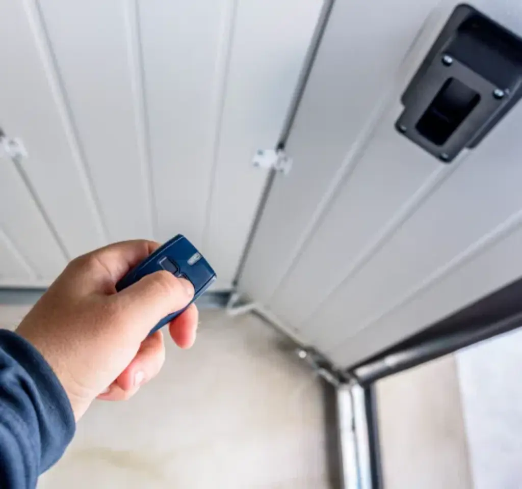 garage door remote control testing