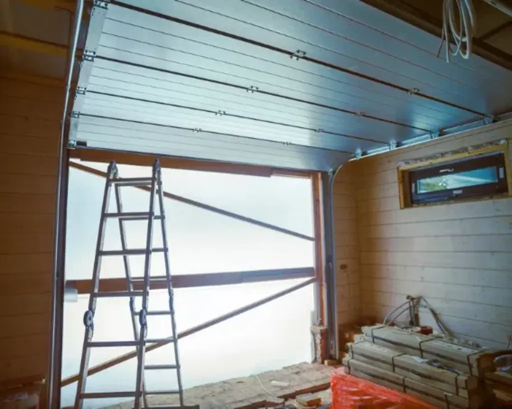 constructing garage door opener and garage
