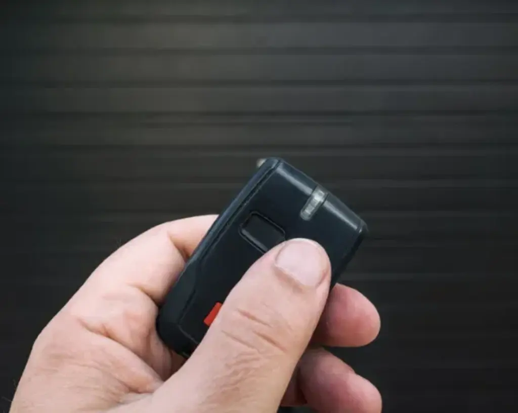 garage door keypad testing