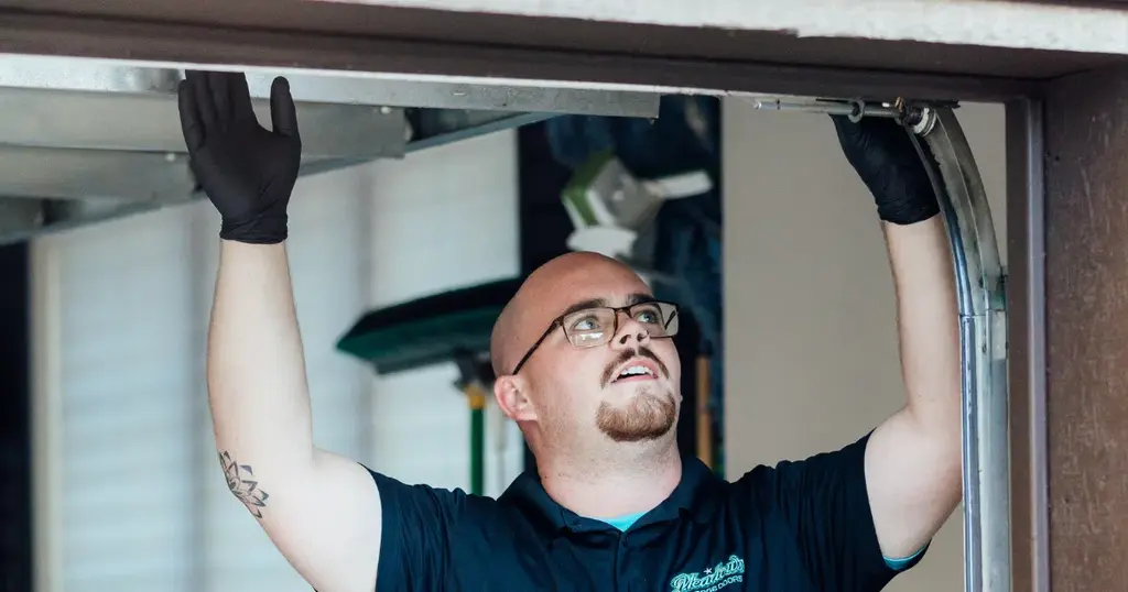 measuring garage door springs by a meadows expert technician