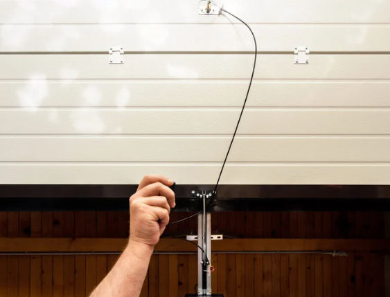 Fixing Garage Door Cable