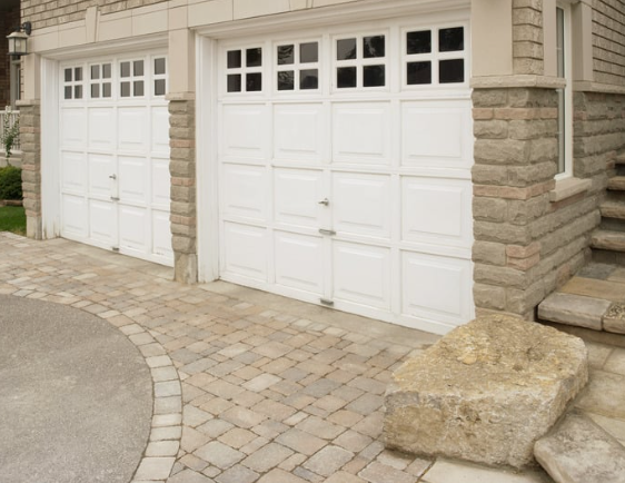 2-Car Vinyl Garage Door