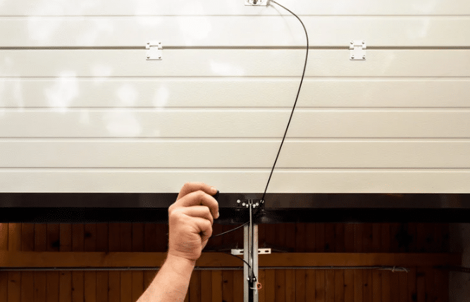 Installing Garage Door Cable