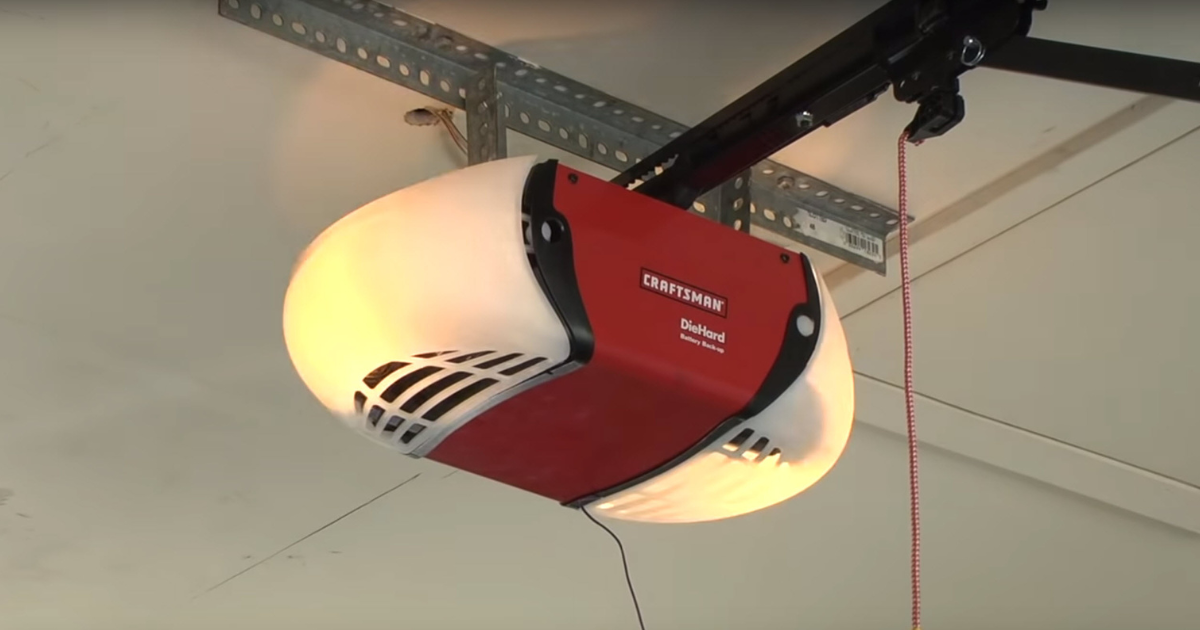 how to program craftsman garage door opener