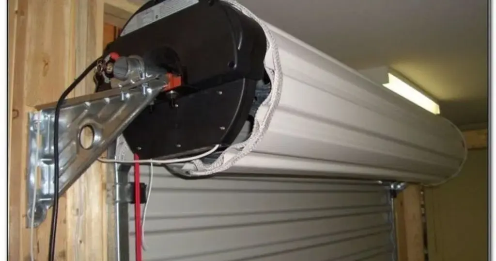 automatic roll up garage door opener durable