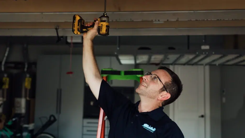 jason working meadows garage doors