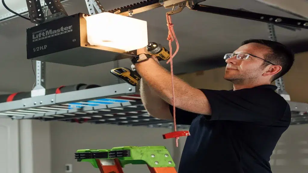 jason working meadows garage doors