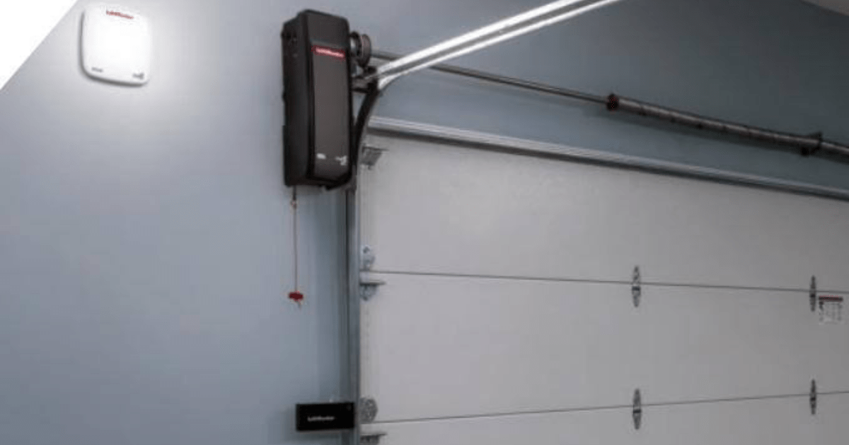 Side mount garage door opener