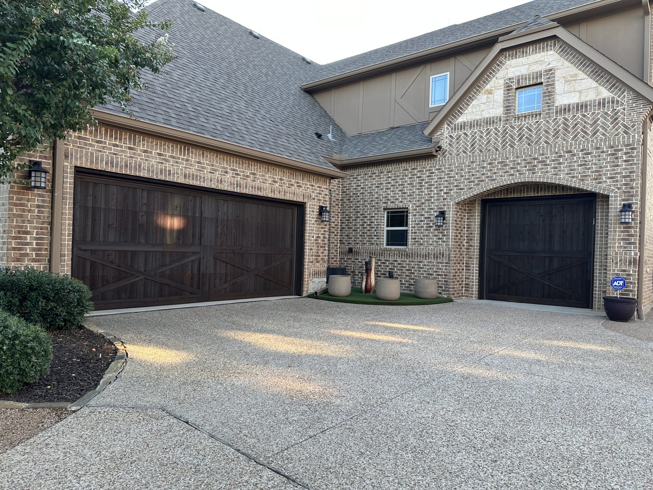 3 Car Wooden Carriage Garage Door